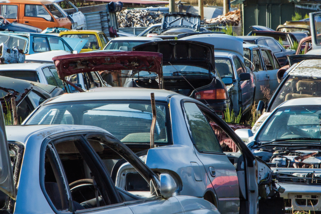 voitures à la casses automobile